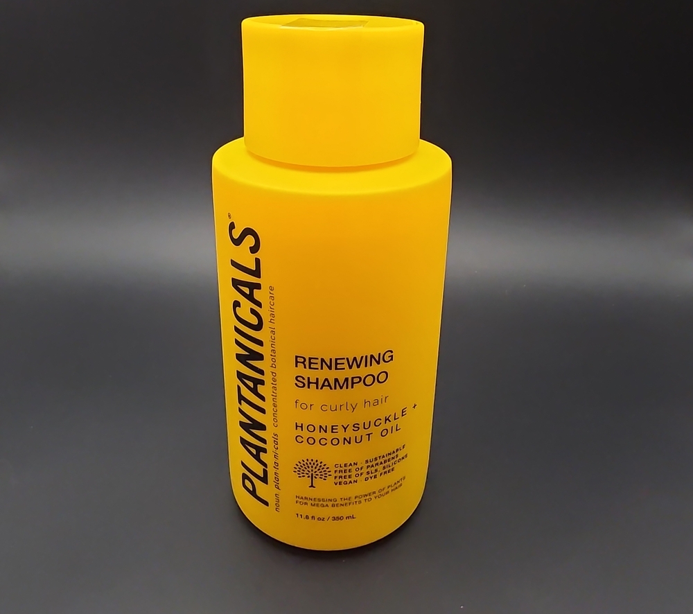 Plantanicals Renewing Shampoo 11.8 Oz For Curly Hair Honeysuckle/Coconut Oil